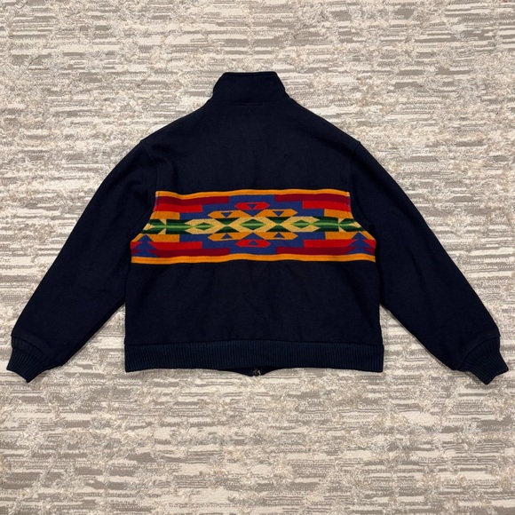 Vintage Pendleton High Grade Western Aztec Tribal Wool Jacket USA Men’s XL Read - Picture 1 of 15